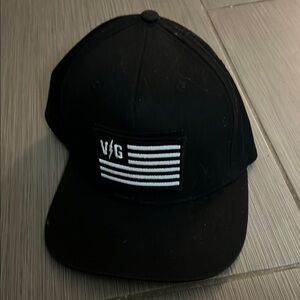 Black Cap with V/G Logo used